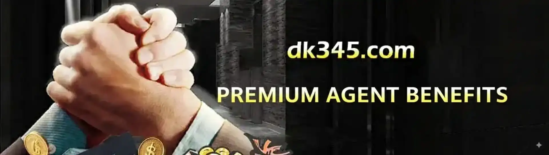 tk333 প্রিমিয়াম এজেন্ট প্রোগ্রামের বিশেষ সুবিধা তুলে ধরা ব্যানার।